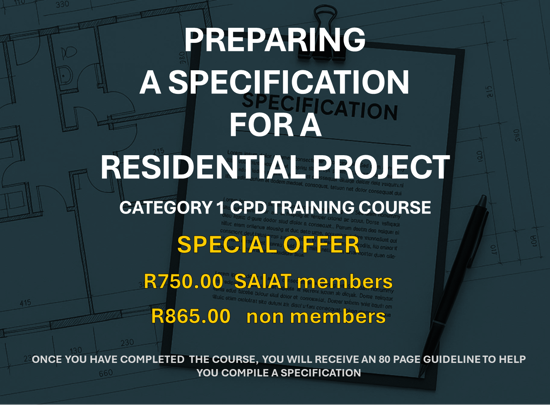 Picture of COMPILING A SPECIFICATION FOR A RESIDENTIAL BUILDING PROJECT (0.7 points)