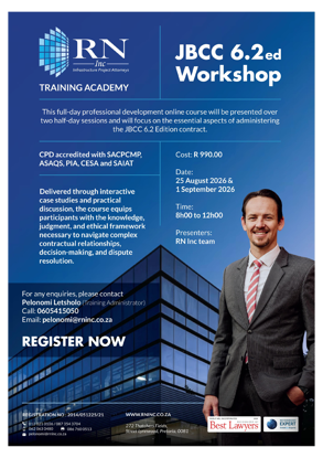 Picture of ROELF NEL INCORPORATED: JBCC 6.2 ED WORKSHOP