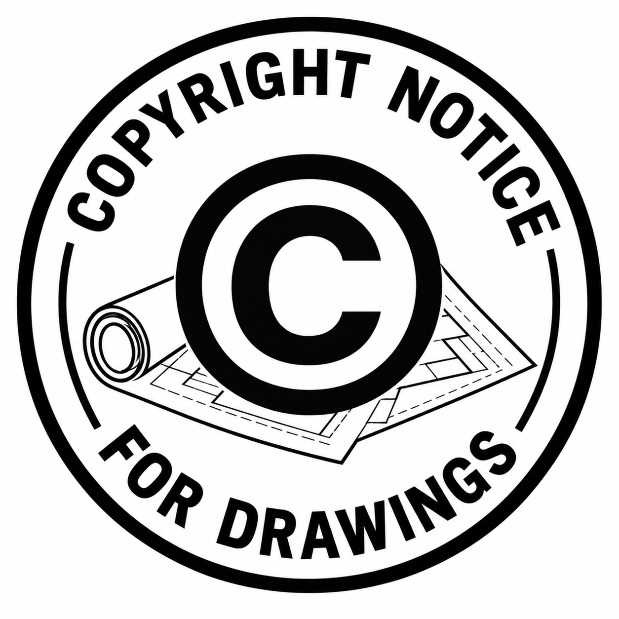 Picture of COPYRIGHT NOTICE FOR DRAWINGS