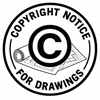 Picture of COPYRIGHT NOTICE FOR DRAWINGS