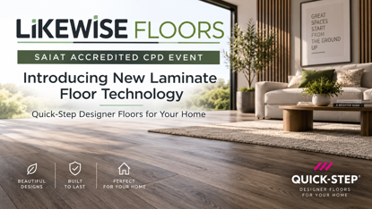 Picture of LIKEWISE FLOORING: QUICK-STEP DESIGNER FLOORS FOR YOUR HOME (0.1 point)
